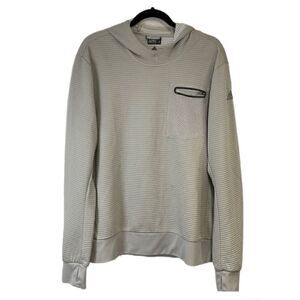 Adidas Aktiv grey hoodie/ running jacket size XL